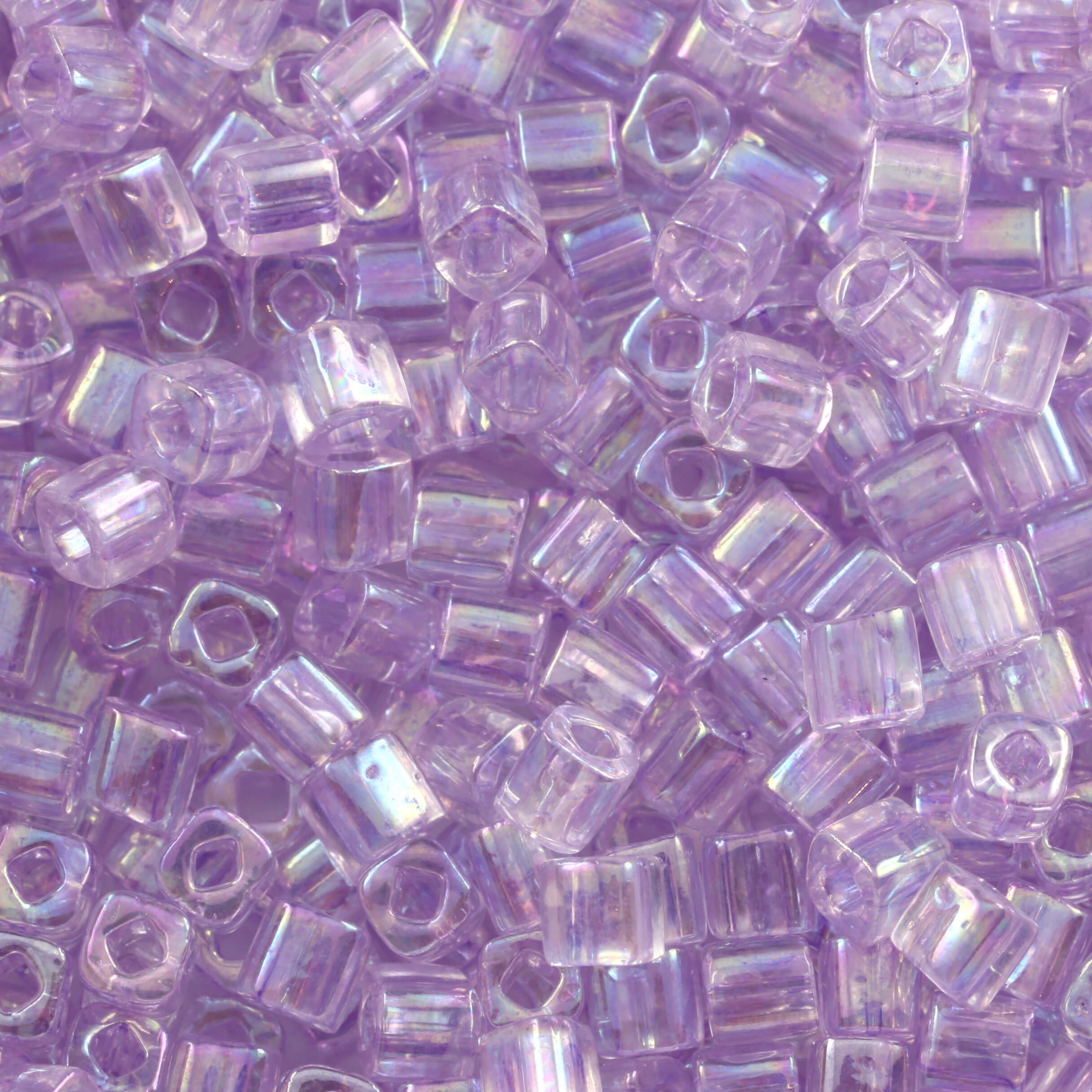 TC-04-477D Transparent Rainbow Foxglove - TOHO Cube Beads 4mm - Etsy
