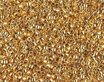 DB0031 Delica 11/0 24KT Gold Plated - Miyuki Seed Beads ( DB-31 )