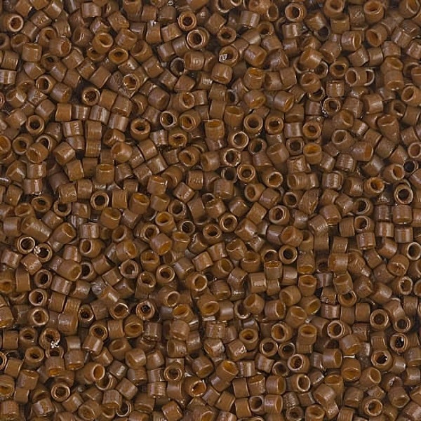 DB2142 Delica 11/0 Duracoat Opaque Cognac - Miyuki Seed Beads