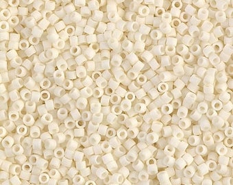 DB0352 Delica 11/0 Matte Opaque Cream - Miyuki Seed Beads (DB-352)