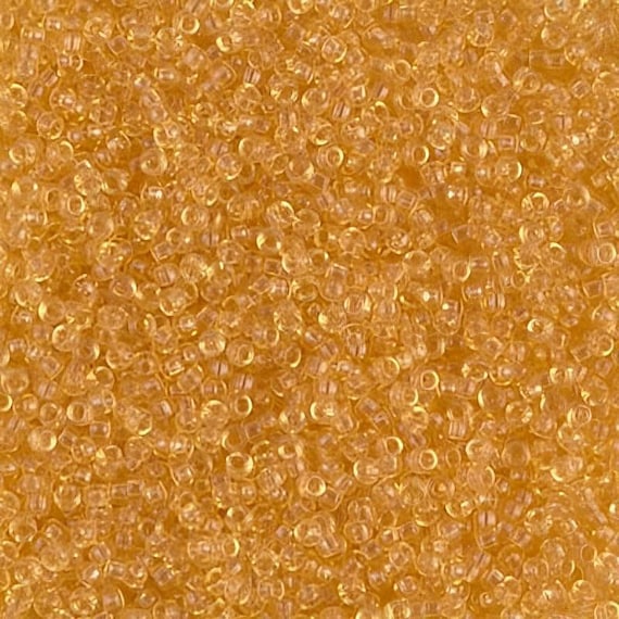 15-132, Miyuki 8.2g Transparent Light Topaz 15-132, Miyuki 8.2g Transparent Light Topaz