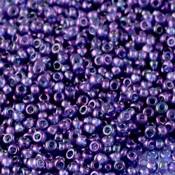 11-328 TOHO 11/0 Round - Gold-lustered Moon Shadow - TOHO