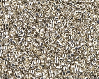 DB0035 Delica 11/0 Galvanized Silver - Miyuki Seed Beads (DB-35)