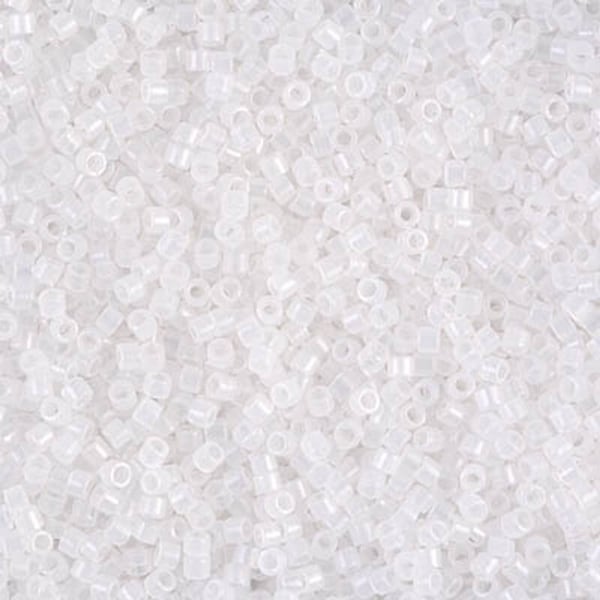 DB0220 Delica 11/0 White Opal - Miyuki Seed Beads (DB-220)