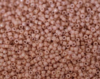1602 TOHO Treasure 11/0 - Opaque-Lustered Peachy Pink - TOHO Seed Beads
