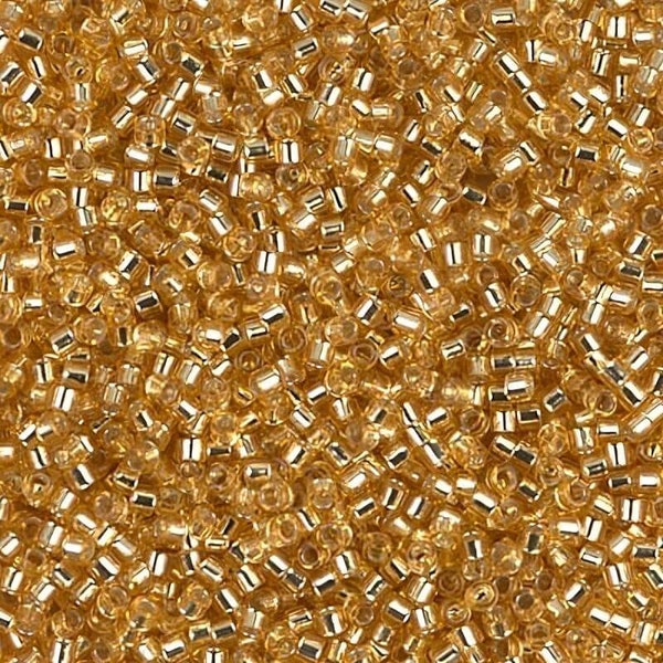 DB0042 Delica 11/0 Silver-Lined Gold - Miyuki Seed Beads (DB-42)