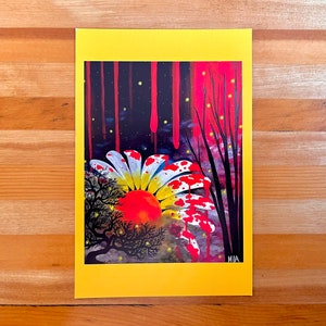 Blood Moon Blossomnia (Print)