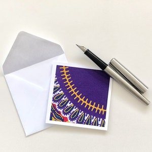 Biglietti con stampe africane / Biglietti Ankara / Biglietti etnici / Regali di Natale / Biglietti Kwanzaa / Biglietti / Bigliettini / Fatti a mano da House of Afritude