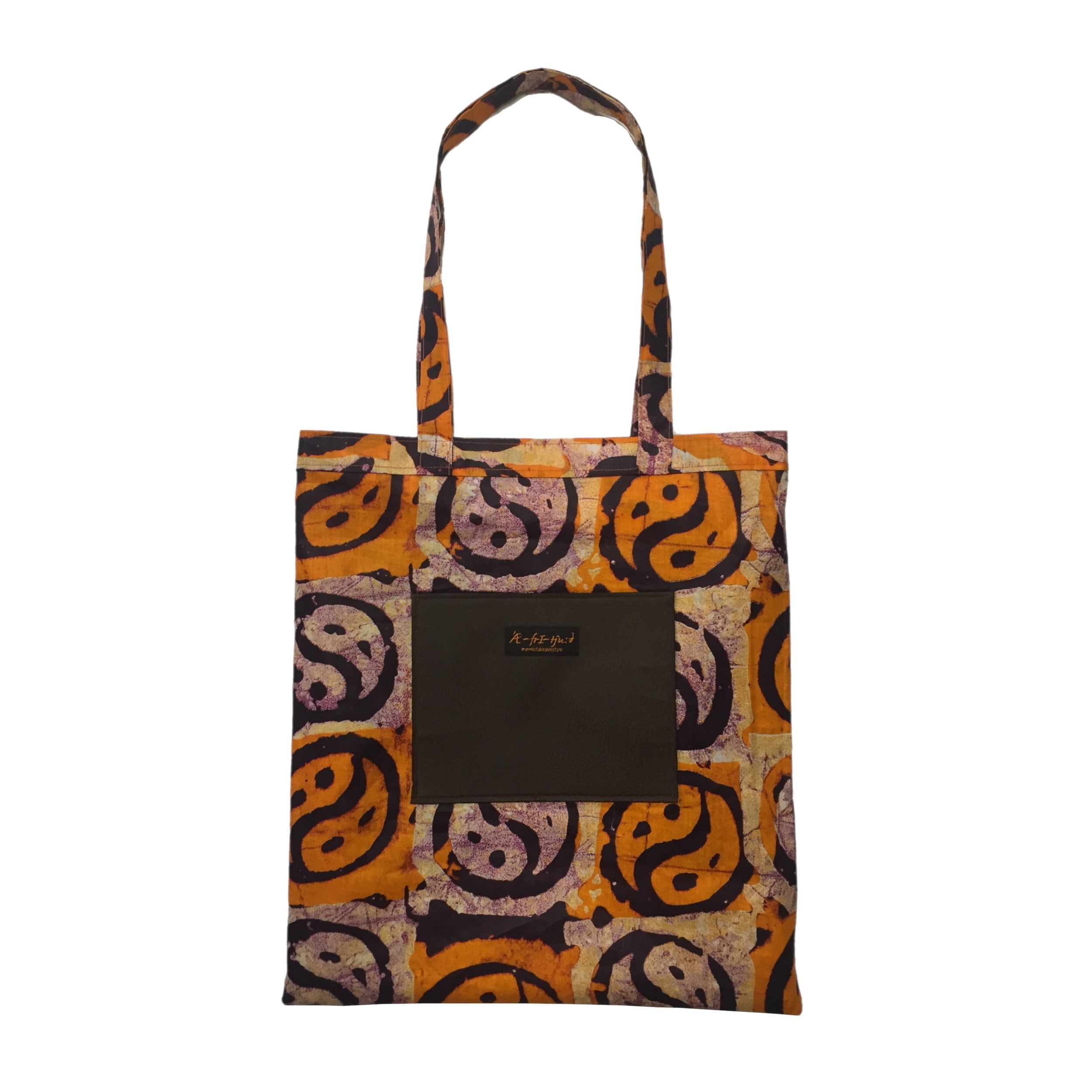 African Print Bag Ankara Tote Bag Faux Leather Bag Book - Etsy UK