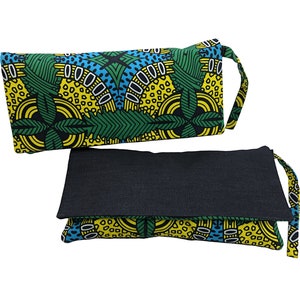 Ankara Clutch Bag, African Print Pocketbook, Wax Print Wallet, Tropical Print bag, Evening Bag, Ankara Purse | Handmade by House Of Afritude