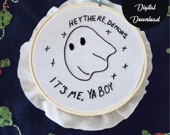 PDF DIGITAL DOWNLOAD hey there demons pattern