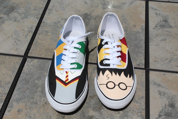 Harry Painted Women's Shoes - Etsy