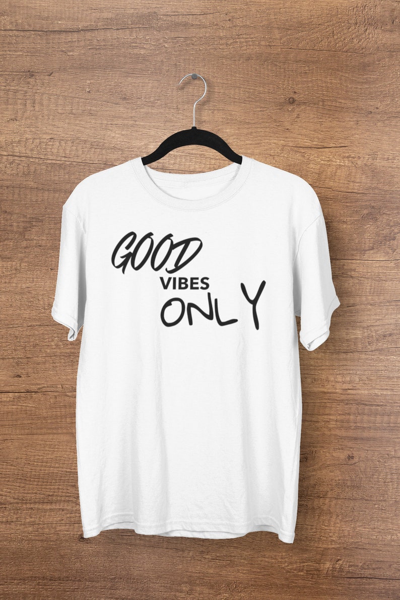GOOD VIBES ONLY Tshirt Womens Shirts Popular shirts Etsy