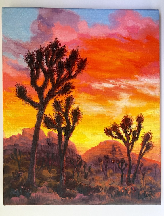 Mountain at sunset