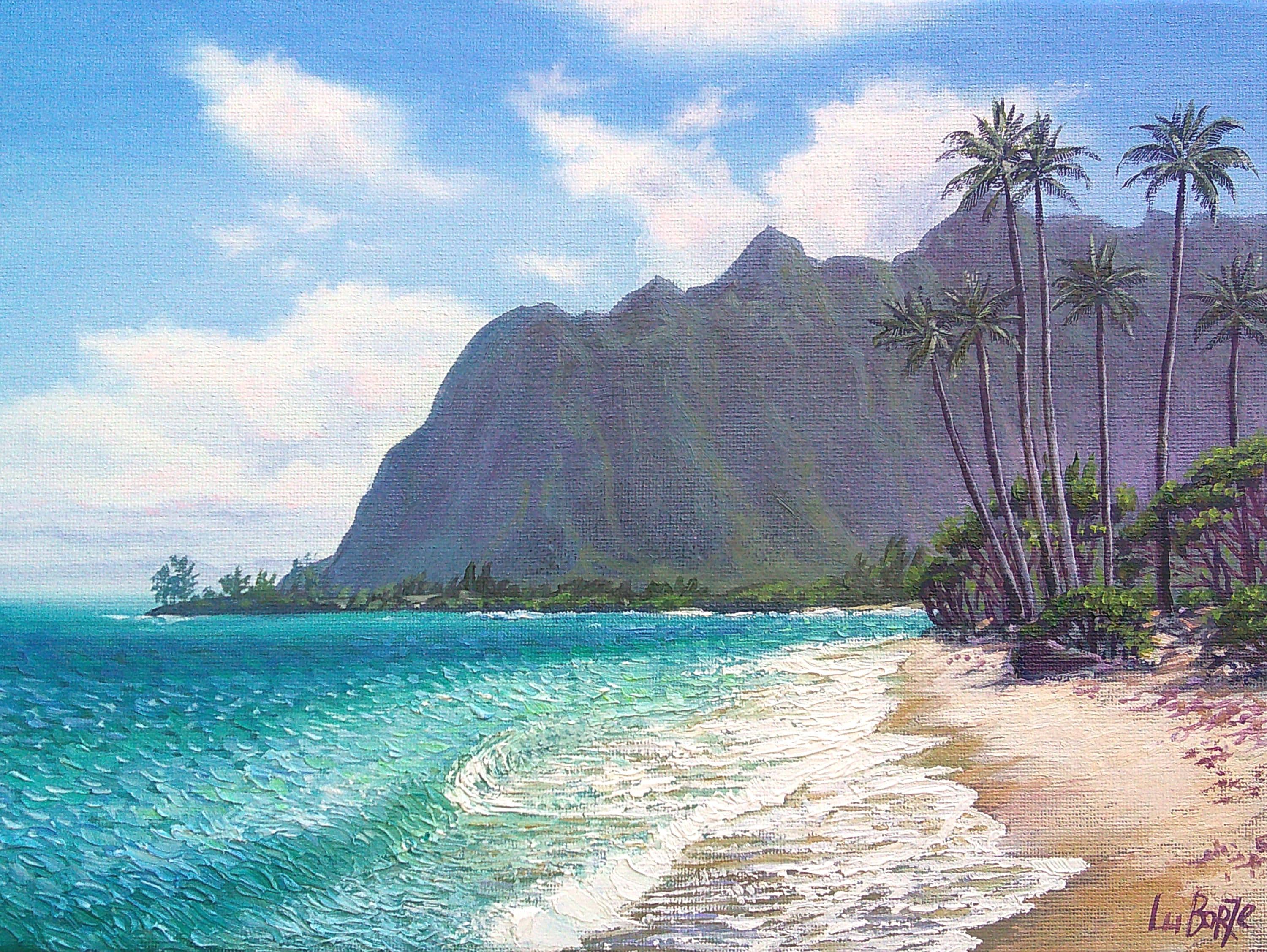 Original Vintage Hawaiian Painting - Etsy