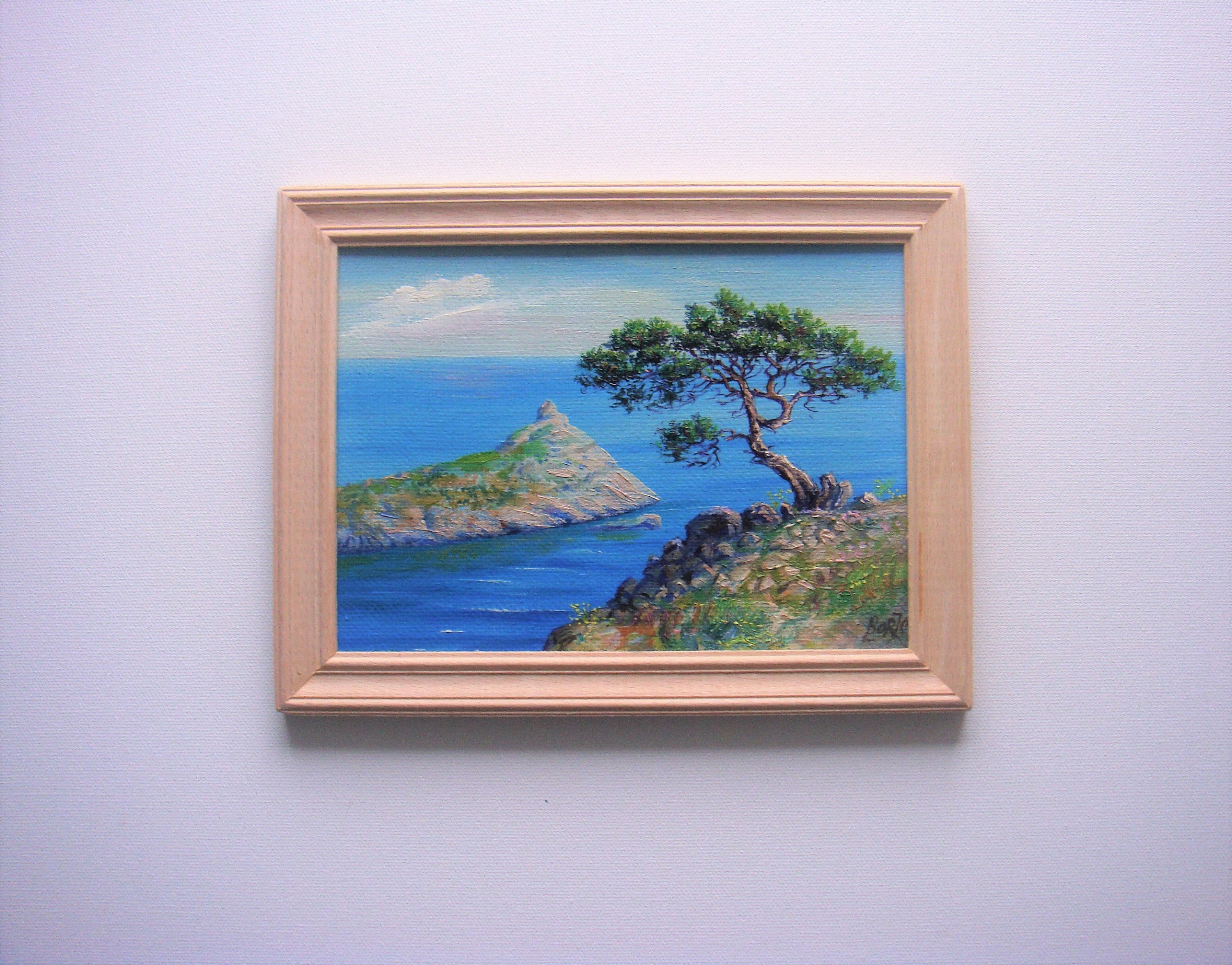 Juniper Tree. Fine Art. Original Oil Painting. Plants and Etsy