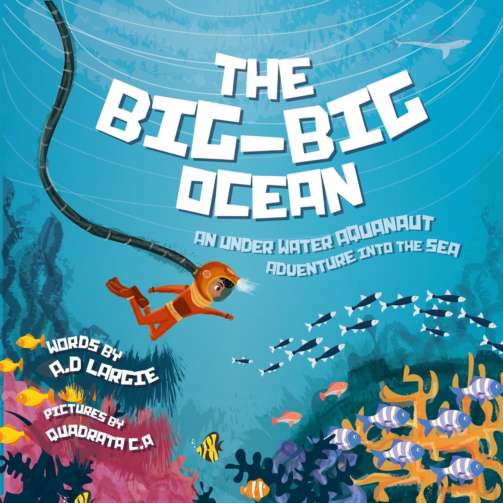 The Big Big Ocean An Underwater Aquanaut Adventure Into The Etsy