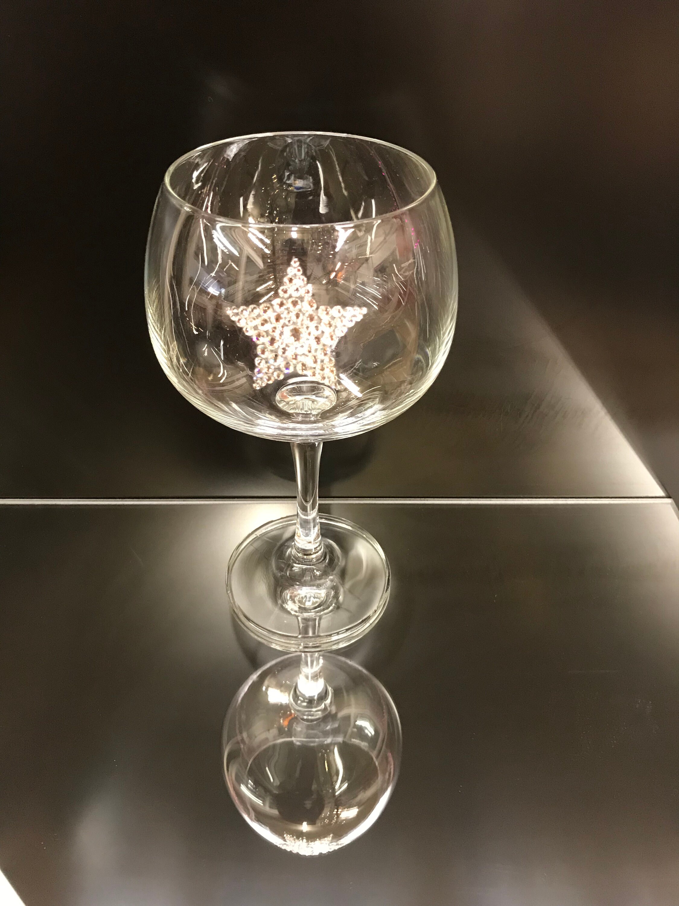 swarovski crystal gin glasses