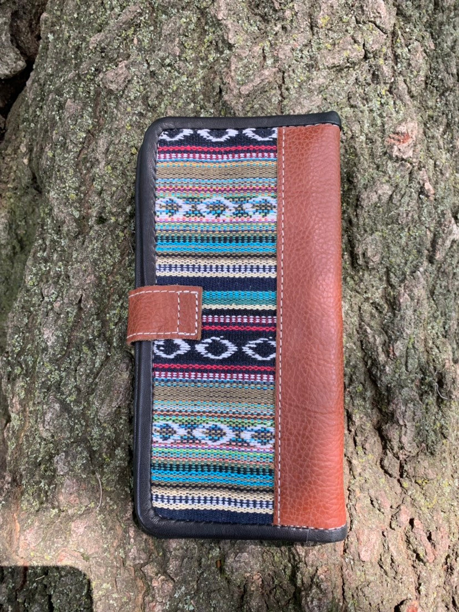 HandWoven multicolor cotton wallet Etsy