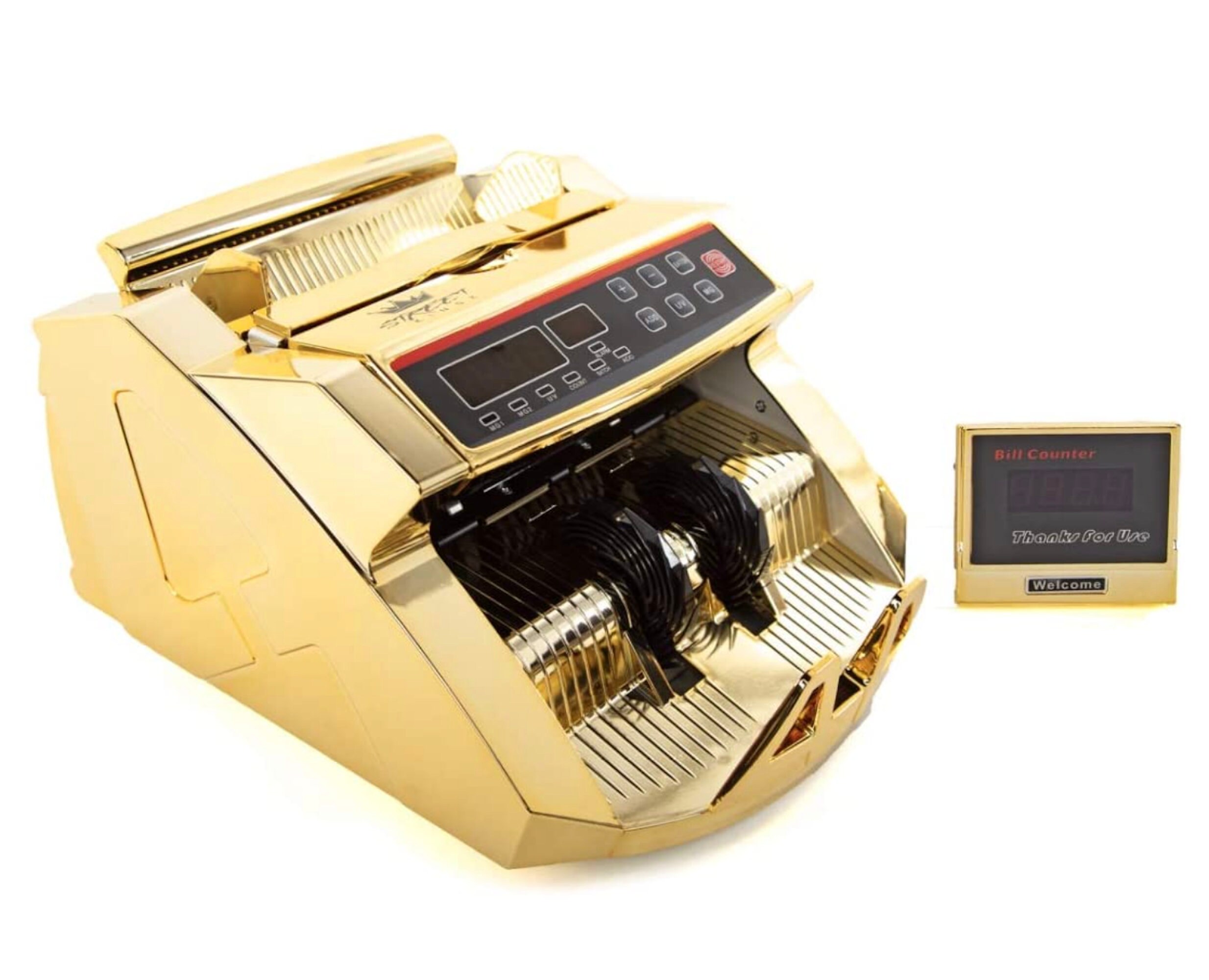 Custom Made 24k Gold Money Bill Counter Gold Plated Etsy