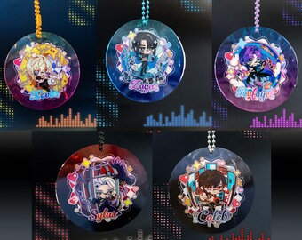 Love and Deepspace LADS Keychain