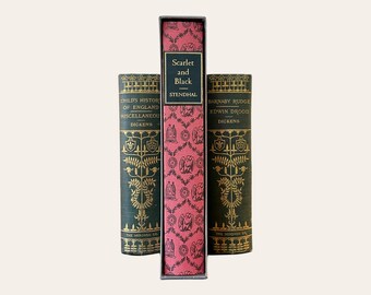 Scarlet and Black: A Chronicle of the 19th Century, Stendhal, Folio Society, 1993, Very Good Condition, Free Shipping