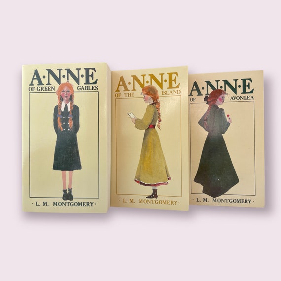Anne of Green Gables Boxed Set 3 Volumes Paperback Books in Etsy
