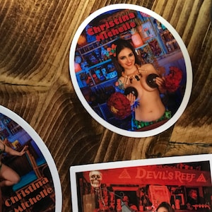 Pin-Up Sticker