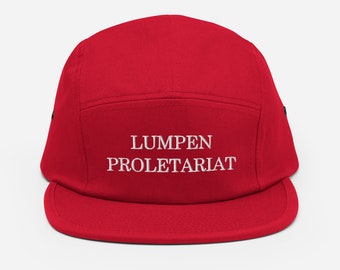 LUMPEN PROLETARIAT five panel cap