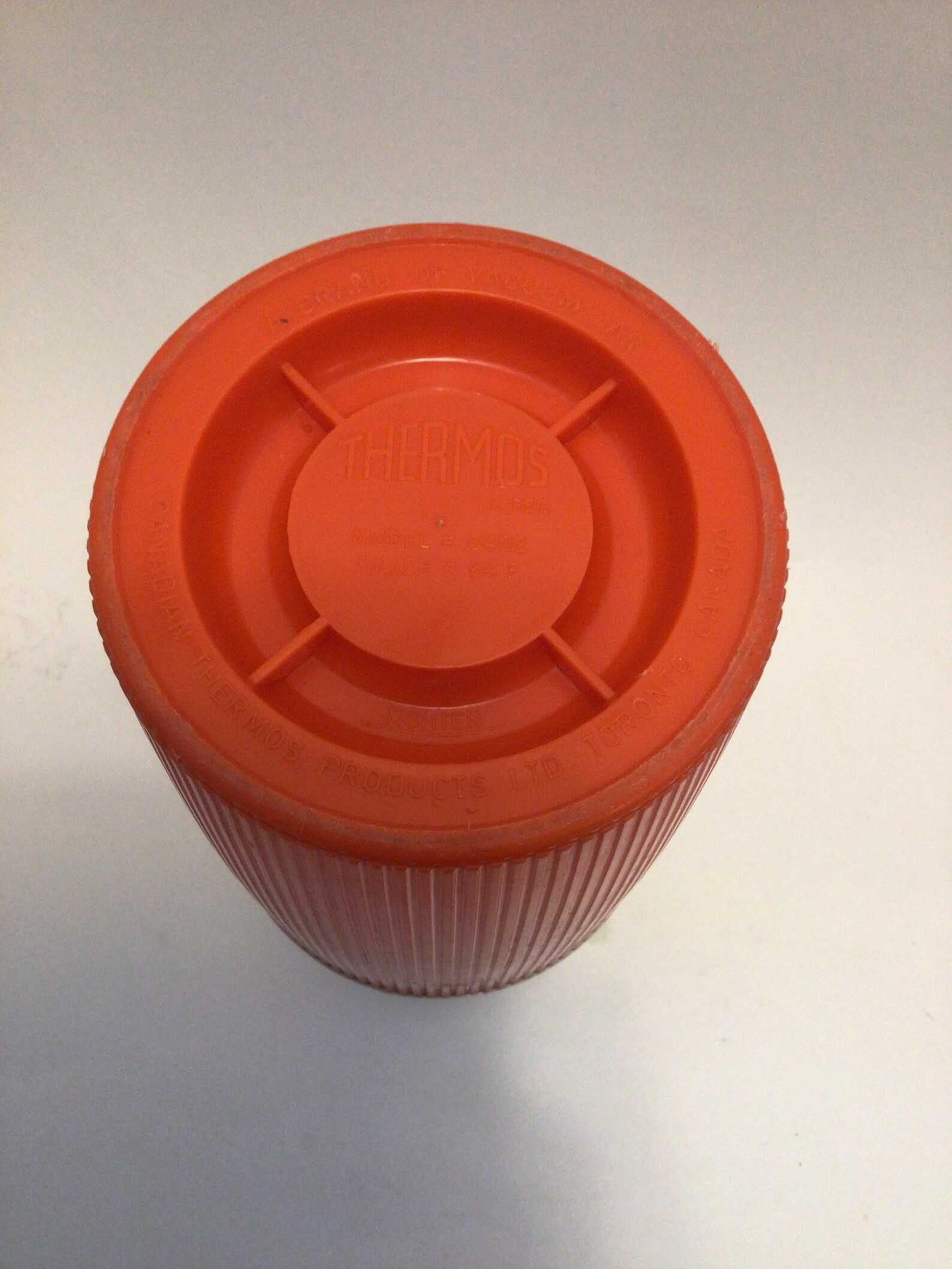 Thermos 6402 Vacuum Seal 1 quart bottle 70s Decor MOD Kitchen Etsy