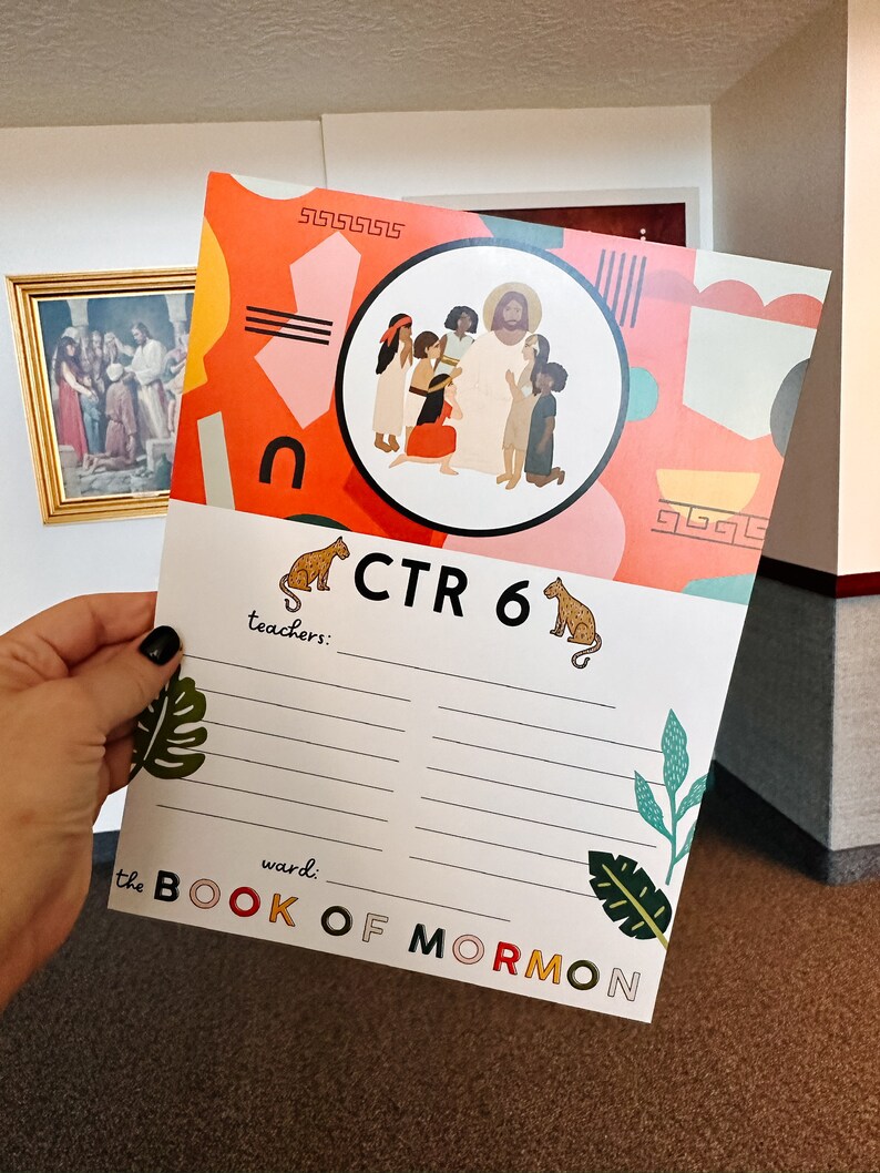 Primary Kit 2024 the Book of Mormon Etsy