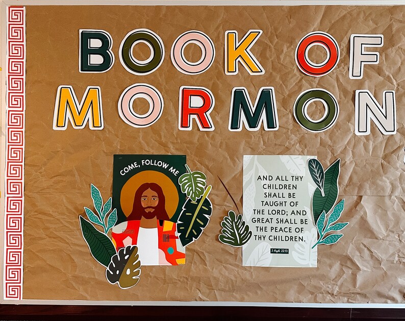 Primary Kit 2024 the Book of Mormon Etsy
