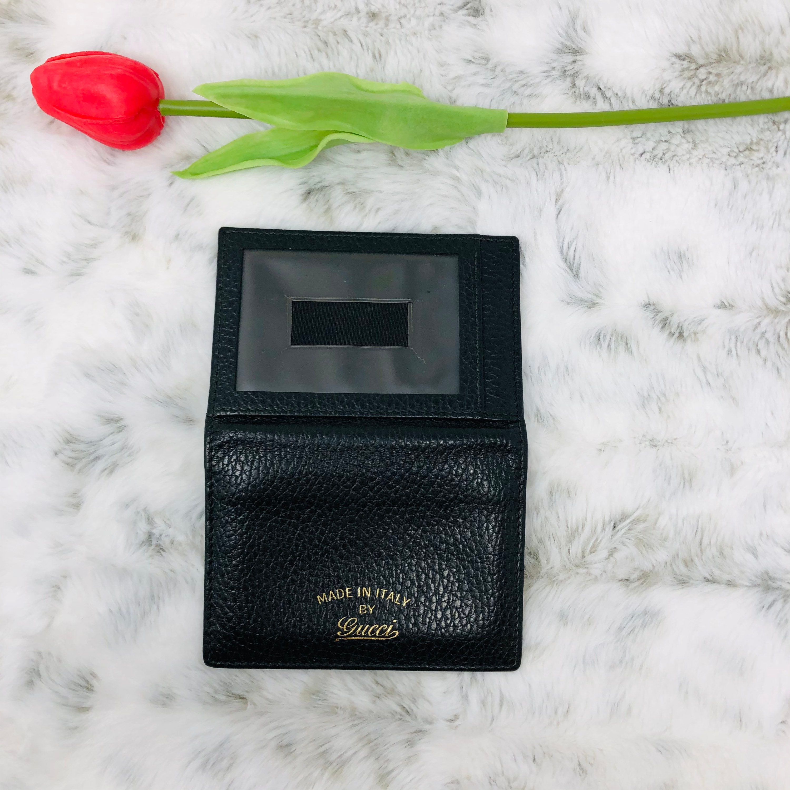 Authentic Gucci credit card/ Id holder Etsy