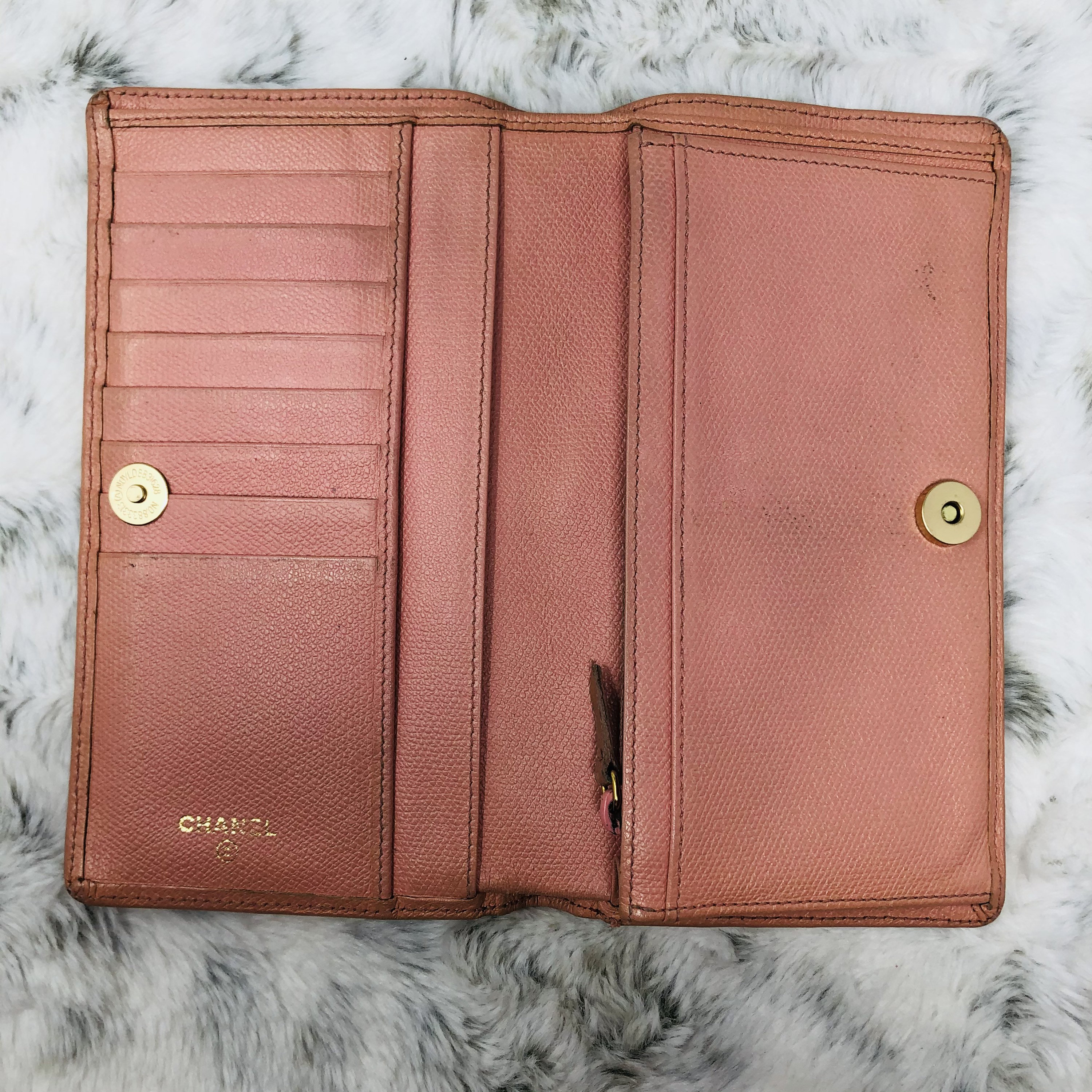 Authentic Chanel wallet on chain Etsy