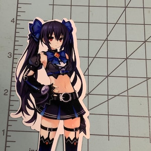 Hyperdimension Neptunia Anime Sticker Waifu Noire
