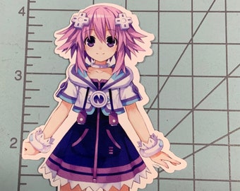 Hyperdimension Neptunia Sticker Anime Waifu Neptune
