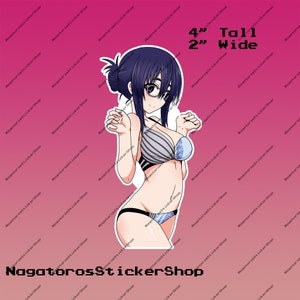 Ami Asai Uzaki Chan Wants to Hang Out! Sticker Anime Waifu