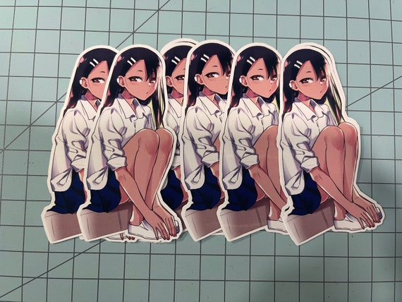 Don't Toy With Me Miss Nagatoro Anime Sticker Waifu 