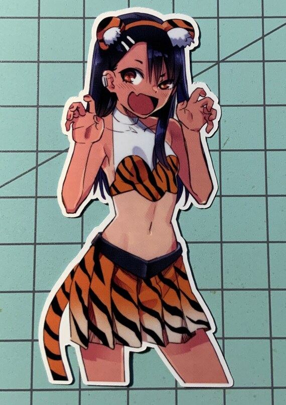 Don't Toy With Me Miss Nagatoro Anime Sticker Waifu Neko 