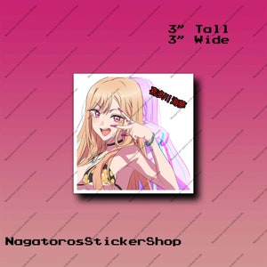 Marin Kitagawa My Dress Up Darling Anime Waifu Sticker