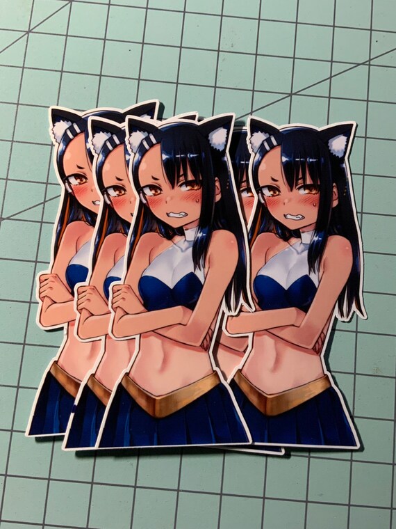 Don't Toy With Me Miss Nagatoro Anime Sticker Waifu Neko 