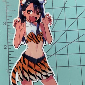 Don&#39;t Toy With Me, Miss Nagatoro Anime Sticker Waifu Rawr