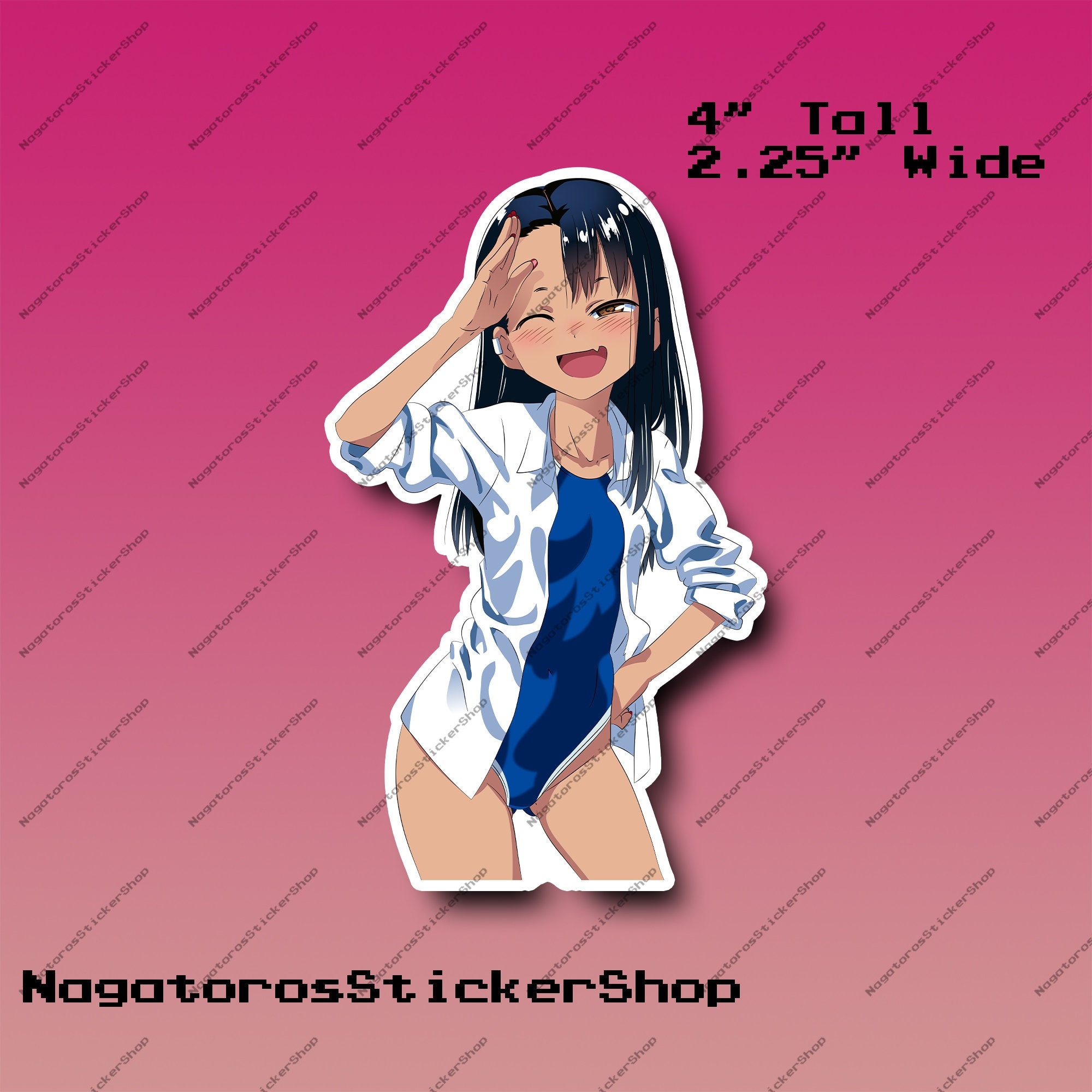 Don't Toy With Me, Miss Nagatoro anime Season 2 Sticker for Sale by  OtakuHQmerch