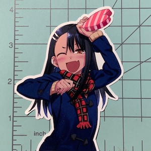 Don&#39;t Toy With Me, Miss Nagatoro Anime Sticker Waifu Valentines