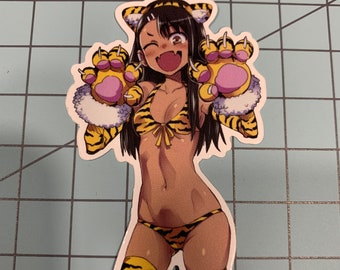 Don&#39;t Toy With Me, Miss Nagatoro Sticker Anime Waifu