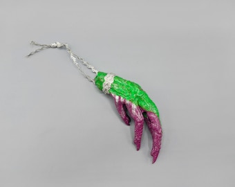 Chicken Foot Charm, Hoodoo Amulet, Talisman