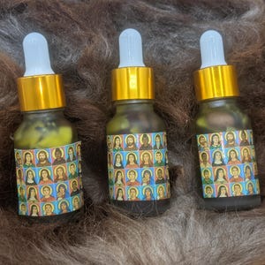 All Saints Oil: Handcrafted Hoodoo Petition Ritual Oil