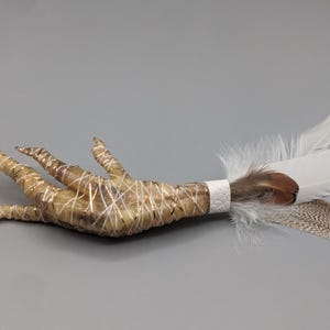 CHICKEN FOOT PROTECTION charm, talisman, amulet