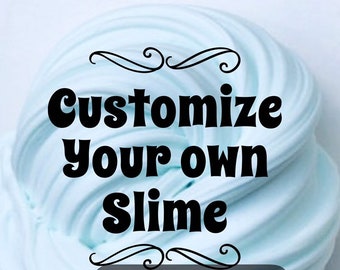 Custom Slime-Stress Relief Sensory Toy Best Slime party favor