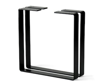 Stalen tafelpoten, bankpoten, zelfgemaakte salontafel, industriële stijl (paar)